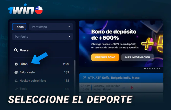 1win token en la app Android e iOS